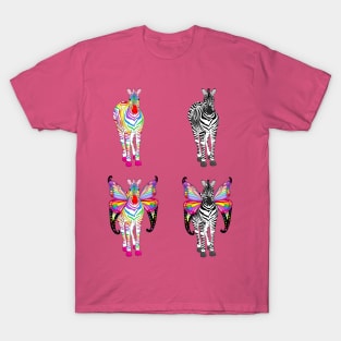 Zebras and zebraflys! T-Shirt